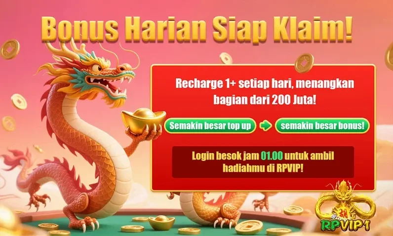 Bonus Harian Siap Klaim!